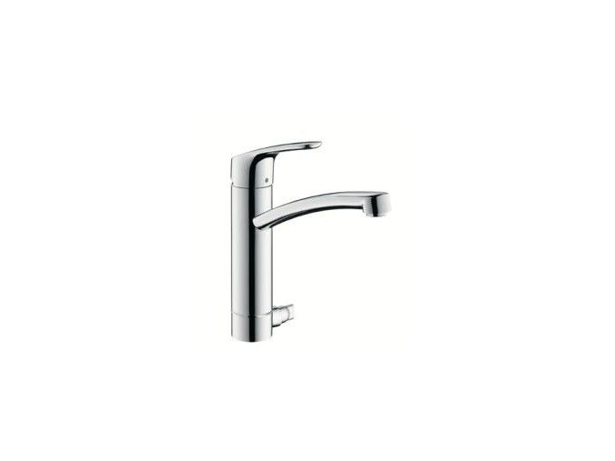 Hansgrohe Focus M41 Páková dřezová baterie s uzavíracím ventilem, chrom