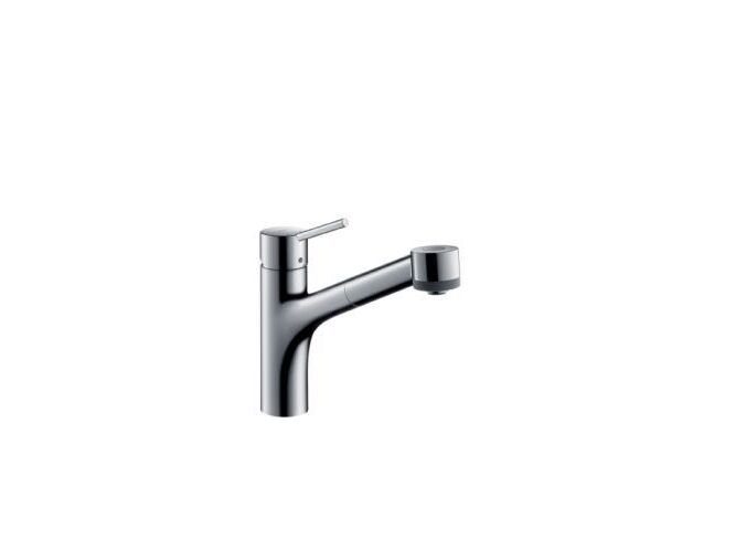 Hansgrohe Talis M52 Dřezová baterie s výsuvnou sprškou, chrom