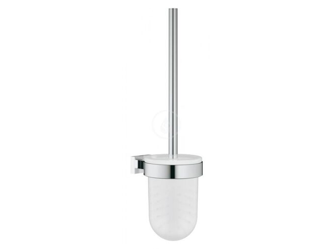 Grohe Essentials Cube WC kartáč s držákem, chrom