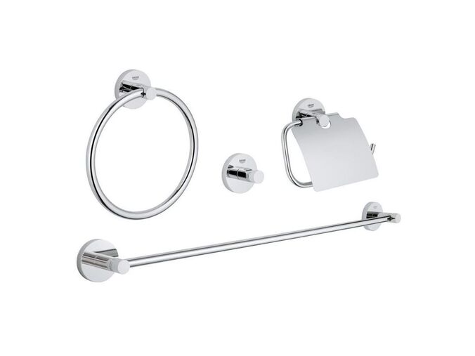 Grohe Essentials Sada doplňků do koupelny 4 v 1, chrom