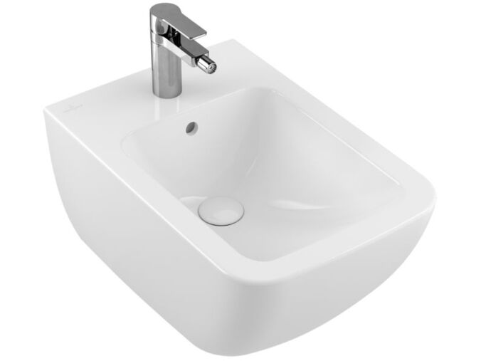 Villeroy & Boch Venticello závěsný bidet 375x560mm, bílá, CeramicPlus