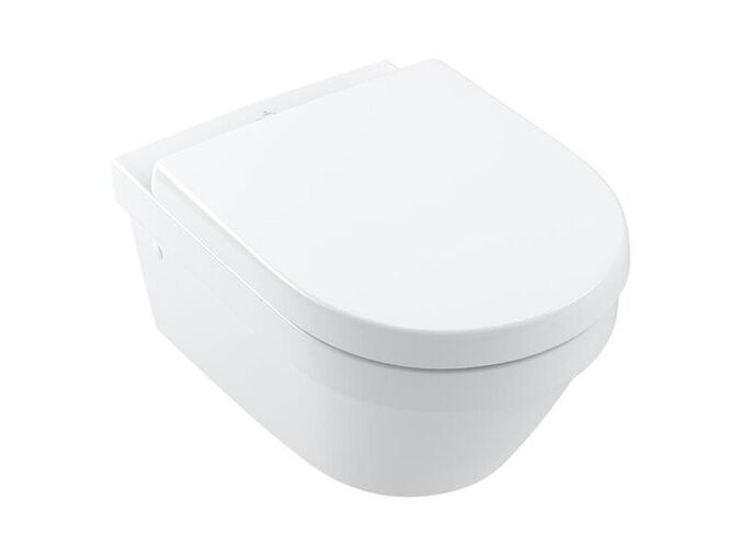 Villeroy & Boch Architectura závěsné WC se sedátkem SoftClosing, DirectFlush, bílá Alpin