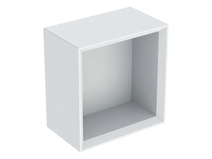 Geberit iCon čtvercový box, 22,5x13,2x22,5 cm, lakovaná mat, bílá