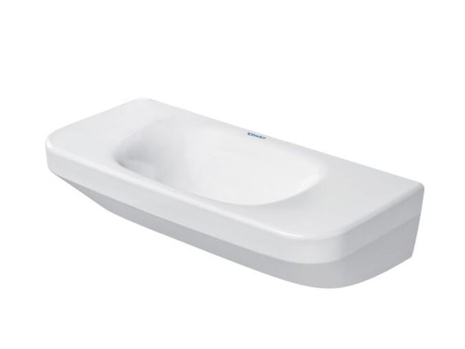 Duravit DuraStyle umývátko 500x220mm bez přepadu, bez otvoru pro baterii, WonderGliss