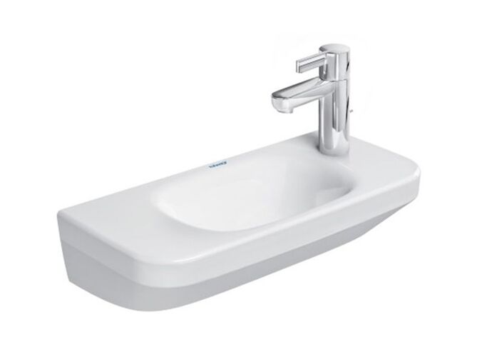 Duravit DuraStyle umývátko 50cm, bez přepadu, otvor pro baterii vpravo, WonderGliss