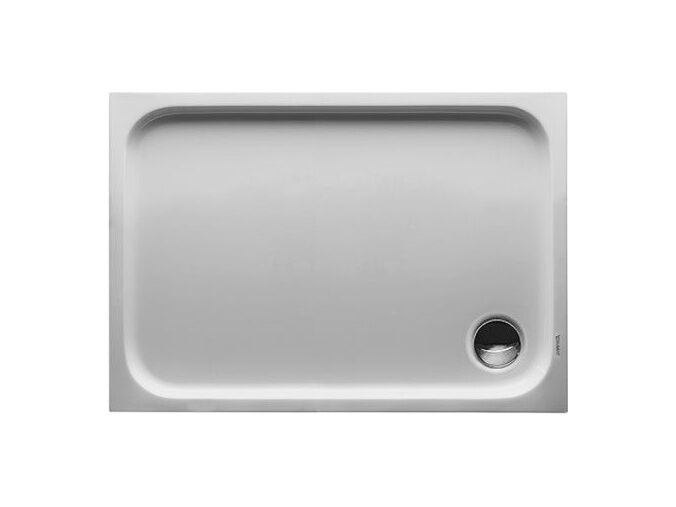 Duravit D-Code akrylátová vanička 100x70cm, odpad 90mm