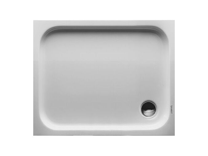 Duravit D-Code akrylátová vanička 100x80cm, odpad 90mm