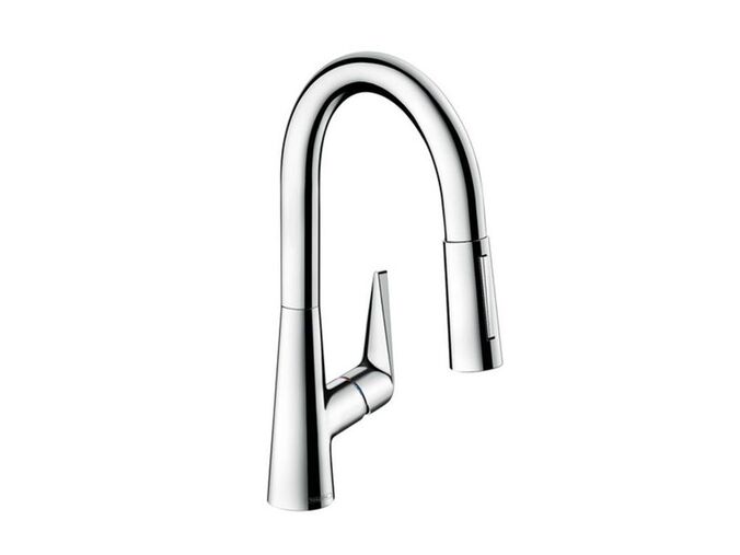 Hansgrohe Talis M51 Dřezová baterie s výsuvnou sprškou, chrom