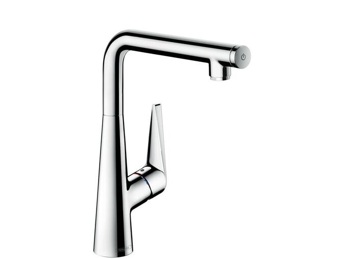 Hansgrohe Talis Select M51 Dřezová baterie, vzhled nerezu