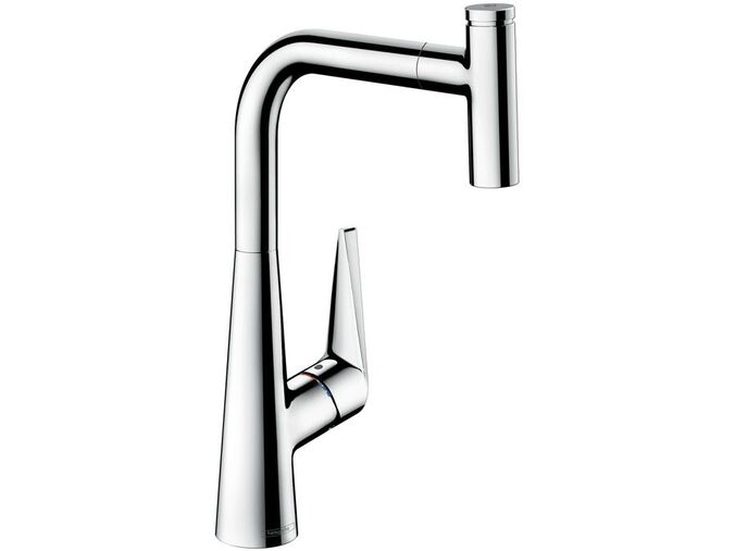 Hansgrohe Talis Select M51 Dřezová baterie s výsuvným výtokem, chrom