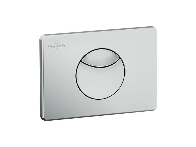 Villeroy & Boch ovládací tlačítko ViConnect, 205x145x22mm, matný chrom