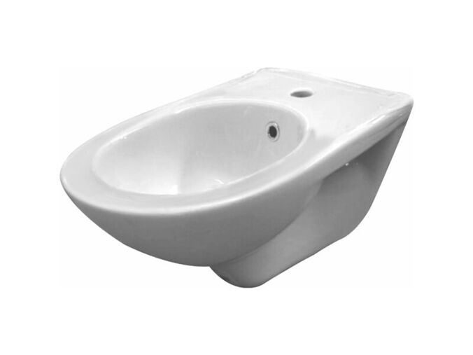 Alcadrain Trend bidet 35,5x52 cm, otvor pro baterii, s přepadem, bílá