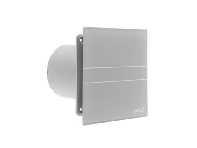 Cata E-100 GS koupelnový ventilátor axiální, 8W, potrubí 100mm, stříbrná