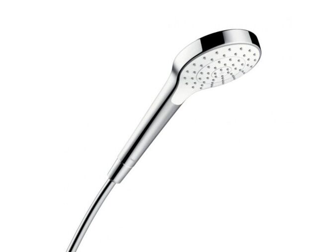 Hansgrohe Croma Select S Sprchová hlavice 110, EcoSmart 7 l/min, bílá/chrom