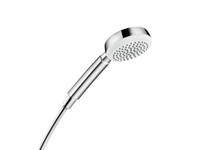 Hansgrohe Crometta 100 Sprchová hlavice EcoSmart 9 l/min, bílá/chrom