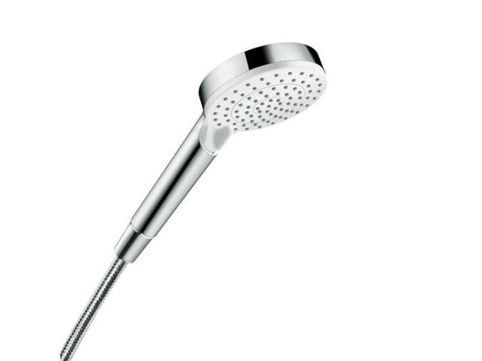 Hansgrohe Crometta Sprchová hlavice Vario 100, 2 proudy, Green 6 l/min, bílá/chrom