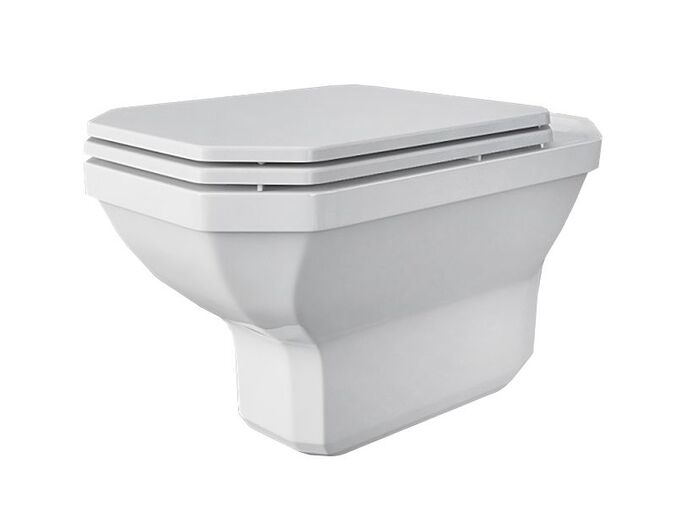 Duravit 1930 závěsné WC 580x355mm, hluboké splachování, WonderGliss