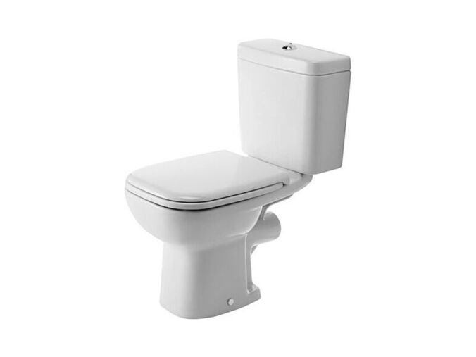 Duravit D-Code kombi WC, hluboké splachování, vodorovný odpad