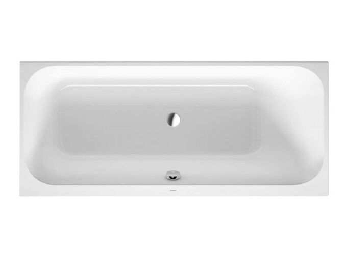 Duravit Happy D.2 obdélníková akrylátová vana 160x70cm, vestavná, do pravého rohu