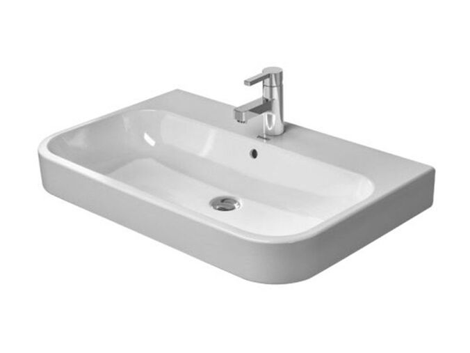 Duravit Happy D.2 nábytkové umyvadlo 800mm s přepadem, otvor pro baterii