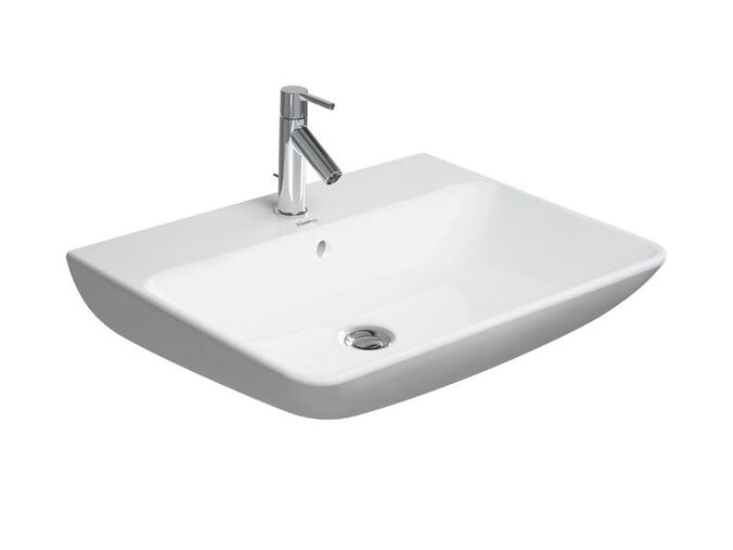 Duravit ME by Starck umyvadlo 600x460mm s přepadem, otvor pro baterii