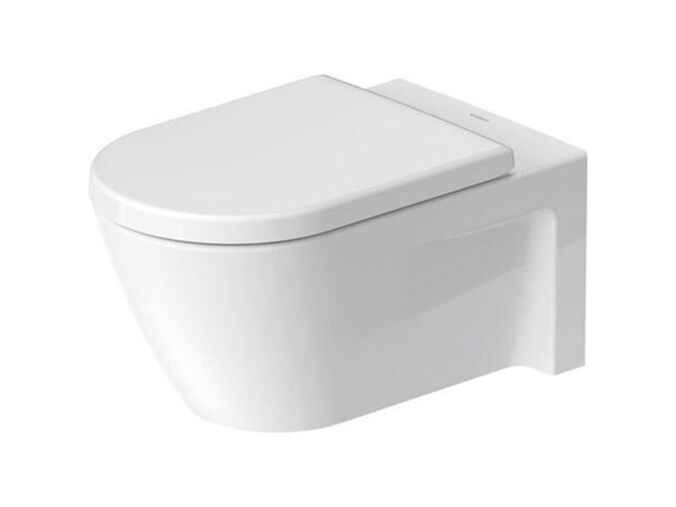 Duravit Starck 2 závěsné WC 620x375mm, hluboké splachování, WonderGliss