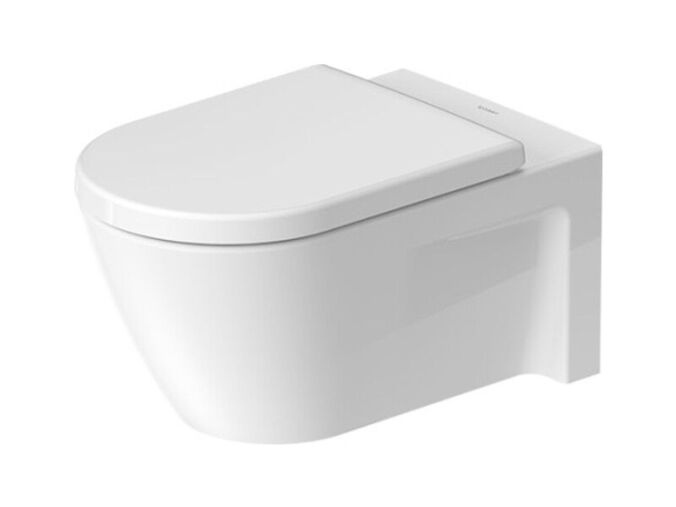 Duravit Starck 2 závěsný klozet, 375mm x 620mm, bílý