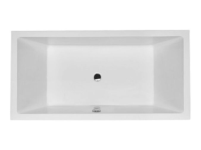 Duravit Starck obdélníková akrylátová vana 180x90cm, vestavná nebo pro panel