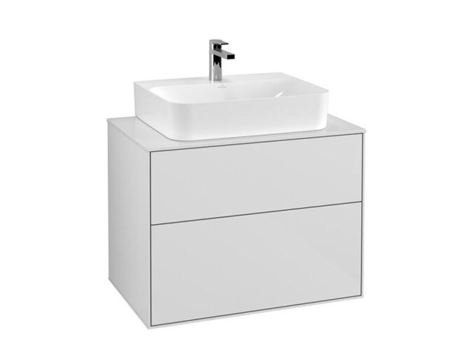 Villeroy & Boch Finion skříňka pod umyvadlo 80x50 cm, bílá lesk