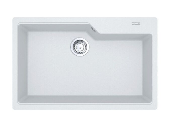 Franke Urban - Fragranitový dřez UBG 610-78, 780x500 mm, bílá led