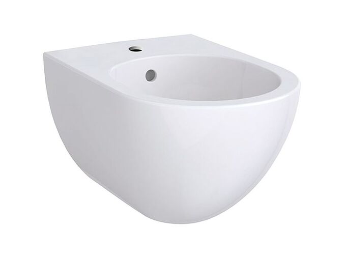 Geberit Acanto závěsný bidet, uzavřený tvar, 51 cm, s přepadem, bílá