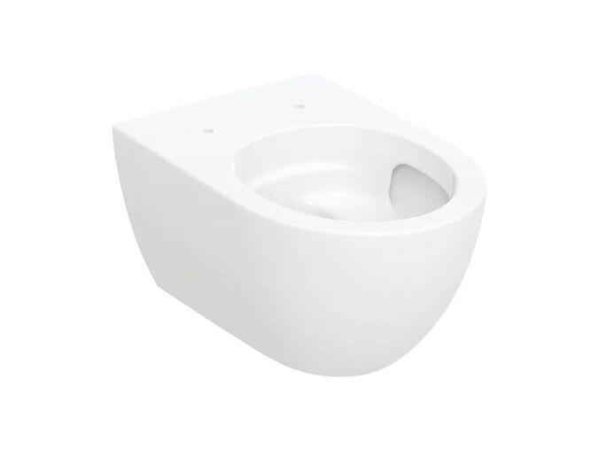 Geberit Acanto závěsné WC s hlubokým splachováním, TurboFlush, 53 cm, KeraTect, bílá