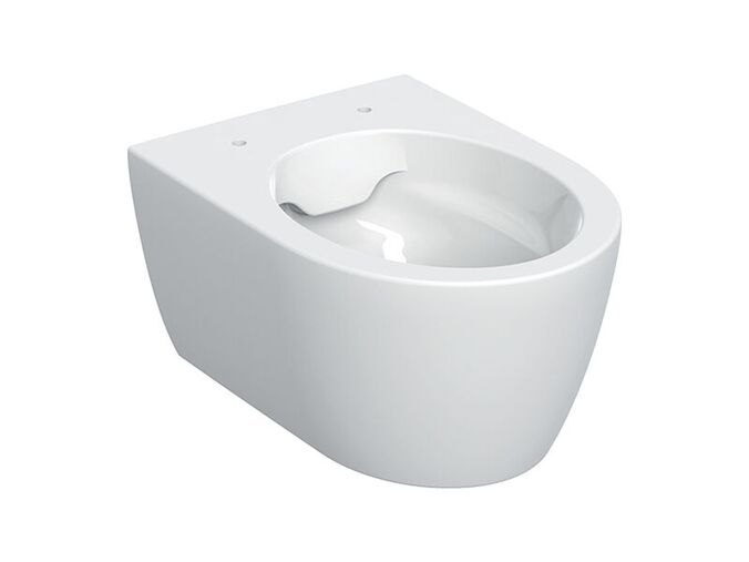 Geberit iCon závěsné WC 35x49 cm, hluboké splachování, uzavřený tvar, zkrácené vyložení, Rimfree, bílá