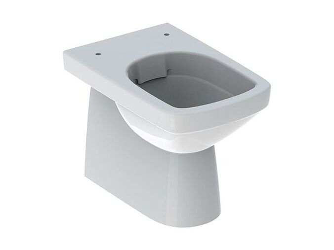 Geberit Selnova Square stojící klozet 53 cm, hluboké splachování, Rimfree, bílá 