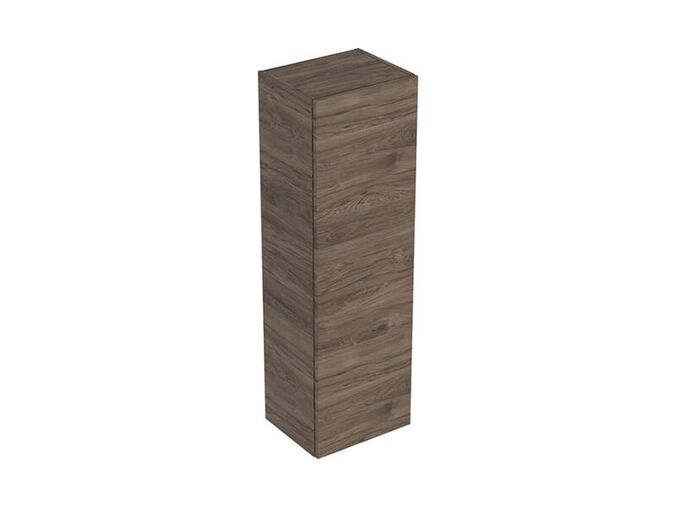 Geberit Smyle Square střední skříňka 36x29,9x118 cm, 1x dvířka, ořech hickory