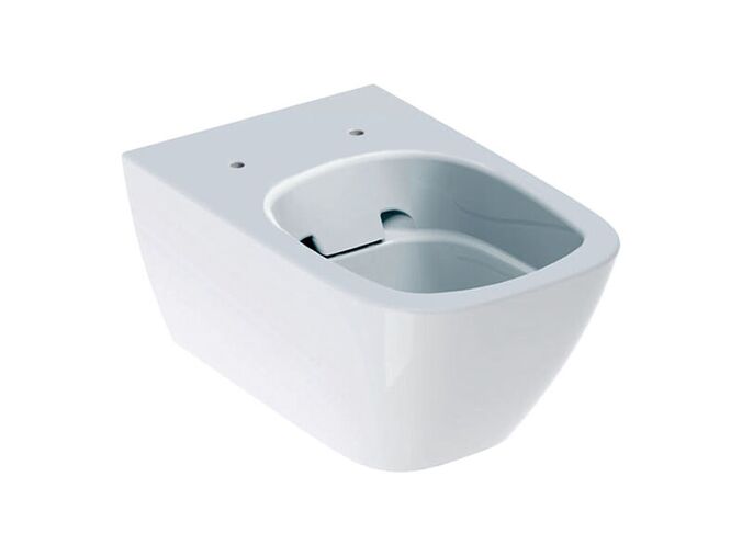 Geberit Smyle Square závěsné WC 35x54 cm, uzavřený tvar, Rimfree, bílá