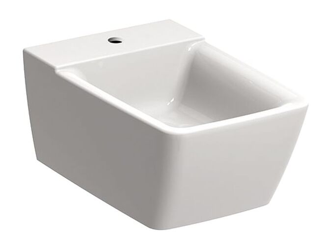 Geberit Xeno2 závěsný bidet, uzavřený tvar, 54 cm, bez přepadu, KeraTect, bílá