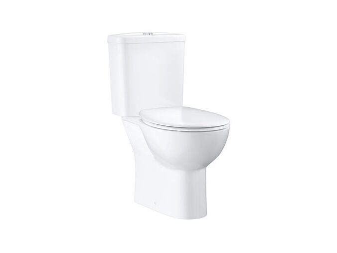 Grohe Bau Ceramic WC kombi set s nádržkou a sedátkem softclose, rimless, alpská bílá