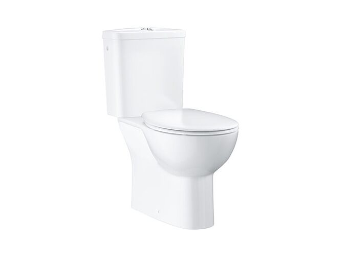 Grohe Bau Ceramic WC kombi set s nádržkou a sedátkem softclose, rimless, alpská bílá