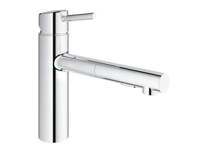 Grohe Concetto Dřezová baterie s výsuvnou sprškou, chrom