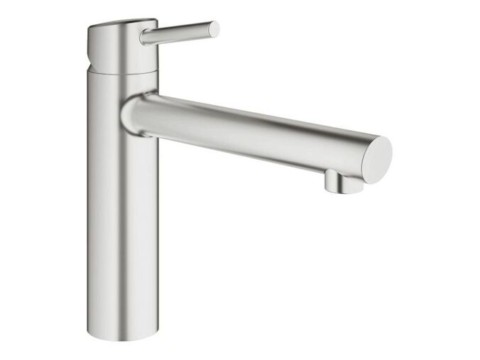 Grohe Concetto Páková dřezová baterie, supersteel