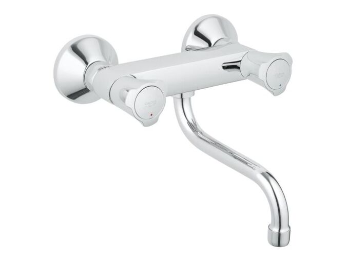 Grohe Costa Dřezová baterie nástěnná, chrom