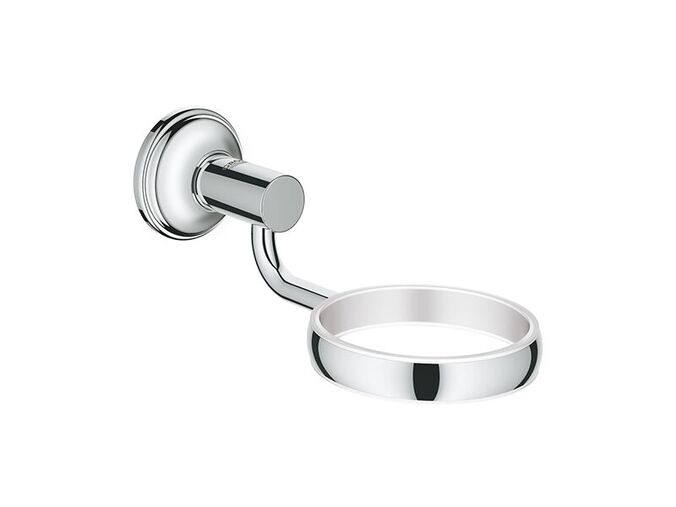 Grohe Essentials Authentic Držák skleničky/mýdelníku, chrom