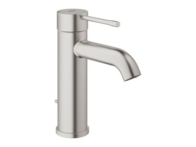 Grohe Essence Páková umyvadlová baterie s výpustí, supersteel