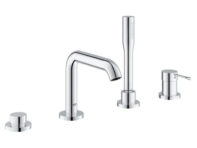 Grohe Essence Baterie na okraj vany, 4-otvorová instalace, chrom