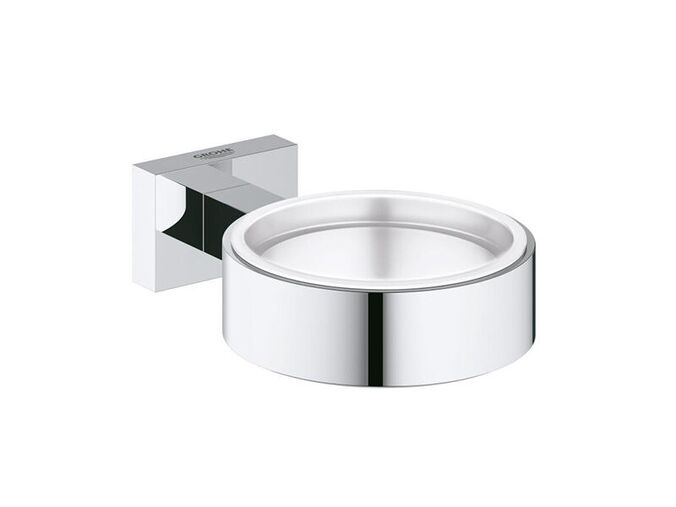 Grohe Essentials Cube Držák skleničky/mýdelníku, chrom