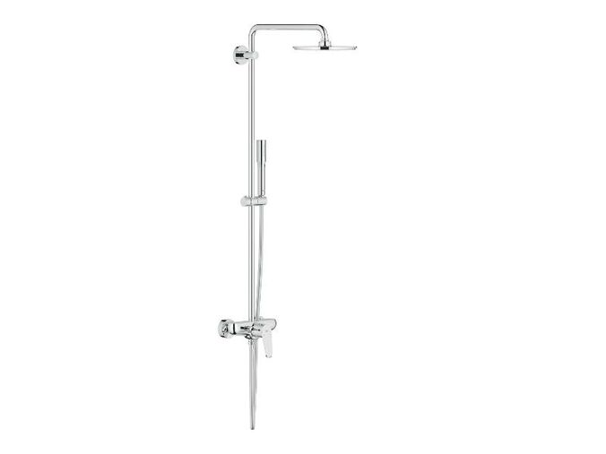 Grohe Euphoria Sprchový set Eurodisc Cosmopolitan System s baterií, 21 cm, chrom