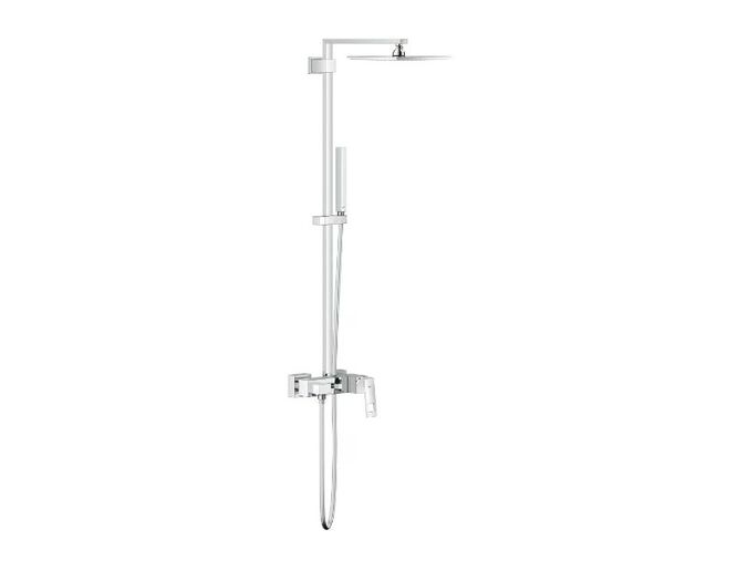 Grohe Euphoria Cube Sprchový set 230 s nástěnnou baterií, 1 proud, chrom