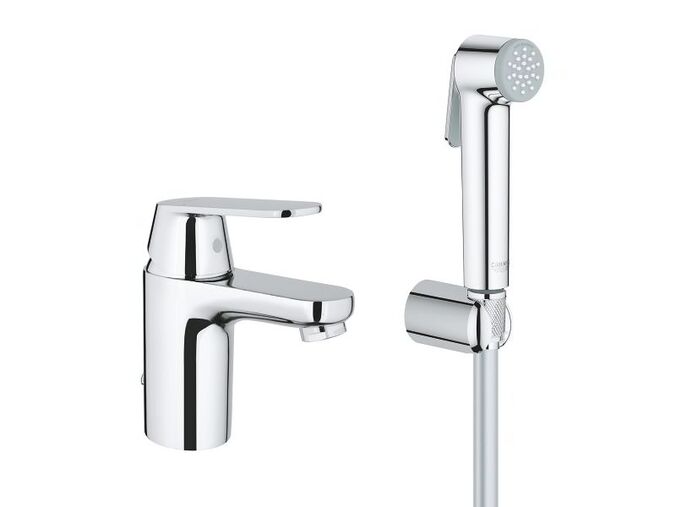 Grohe Eurosmart Cosmopolitan Páková umyvadlová baterie Hygienica, chrom