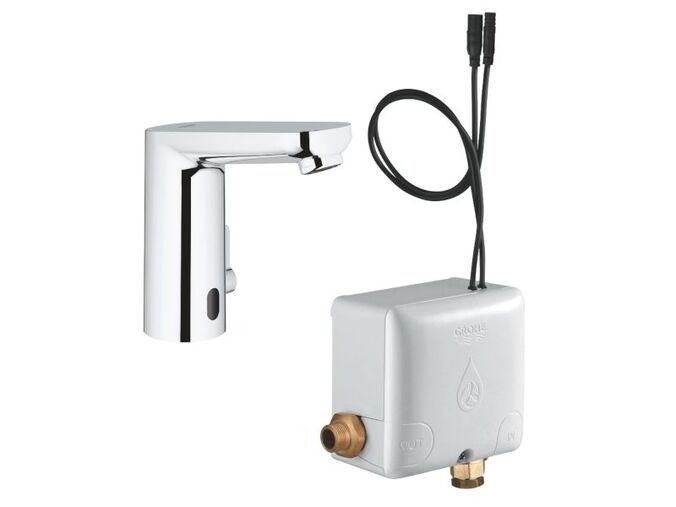 Grohe Eurosmart Cosmopolitan E Elektronická umyvadlová baterie, Powerbox, chrom